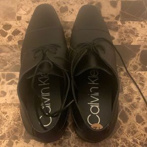 Calvin Klein Bachman leather lace-up shoes size (US 12) /( EUR 46)